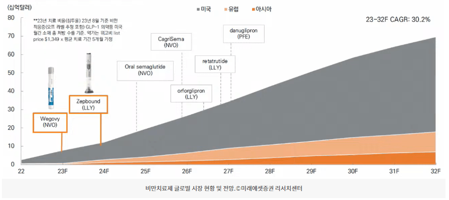 비만치료제 시장 전망