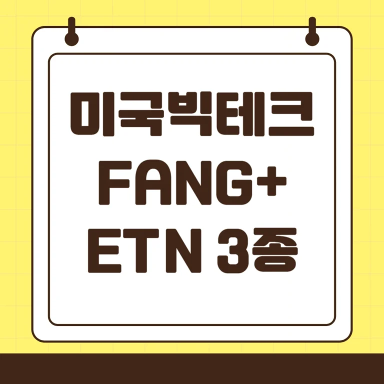 미국빅테크 FANG+ 3종 FNGS FNGU FNGD