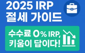 키움증권 IRP 한 눈에 파헤치기(2025년 최신)