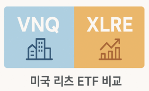 미국 부동산 리츠 ETF VNQ, XLRE 비교 분석